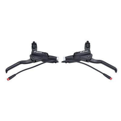 Zoom brake lever set hydro left + right with switch fat bike