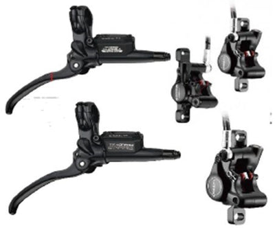 Tektro cargo bike disc brake set Hydro HD-T525 Twin Auriga