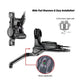 Tektro HD-E350 juego freno de disco hidráulico derecho + cable sensor 1800mm negro