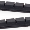 Road vervangings remschoenen Elvedes 55 mm voor Shimano cartridge V-brake (op kaart)