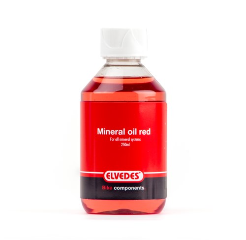 olio minerale rosso Shimano 250 ml