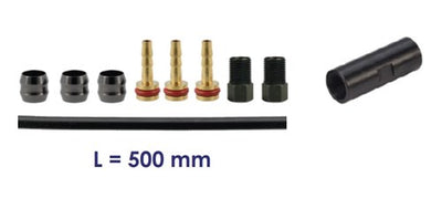 Kit de reemplazo de Elvedes Hydr. Serpiente 500 mm o. Tektro TRP 5.0