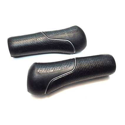 Par par de mango gazelle negro híbrido con bis plateados