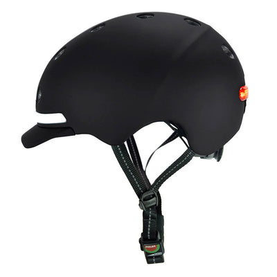 Casco de melón con iluminación E-Series ELE NEGRA ICE XL-XXL