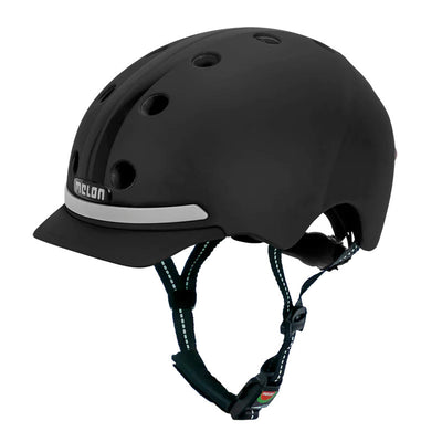 Casco de melón con iluminación E-Series ELE NEGRA ICE XL-XXL