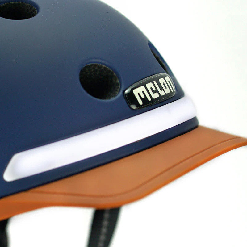 Helmet Melon con illuminazione Serie E cielo Terra M-L