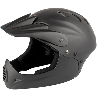 M-wave downhill bicycle helmet unisex matte black size 54-58 cm