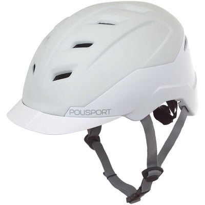 Helm PoliSport E'City Crèmewit M 55-58 cm Pedelec de velocidad