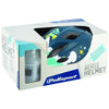 Polisport Helmet Spaceship con bottiglia d'acqua e supporto. Dimensione: XS (48 52 cm), colore: blauww