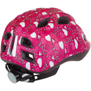 Polisport juniGoud fietshelm s 52-56cm love met led licht - afbeelding 2