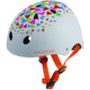 PolispGoudt Urban Radical Bicycle Helmet S 53-55cm Triangles White Goudanje