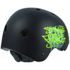 Casco de bicicleta urbana de PoliSport S 53-55cm Graffiti Black Green