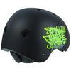 Casco de bicicleta urbana de PoliSport S 53-55cm Graffiti Black Green