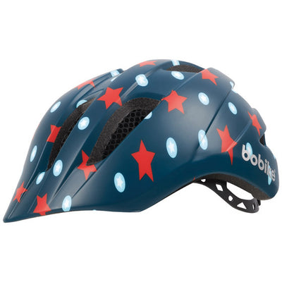 Kinderhelm Bobike Plus Navy Stars S (52-56Cm) Blauww