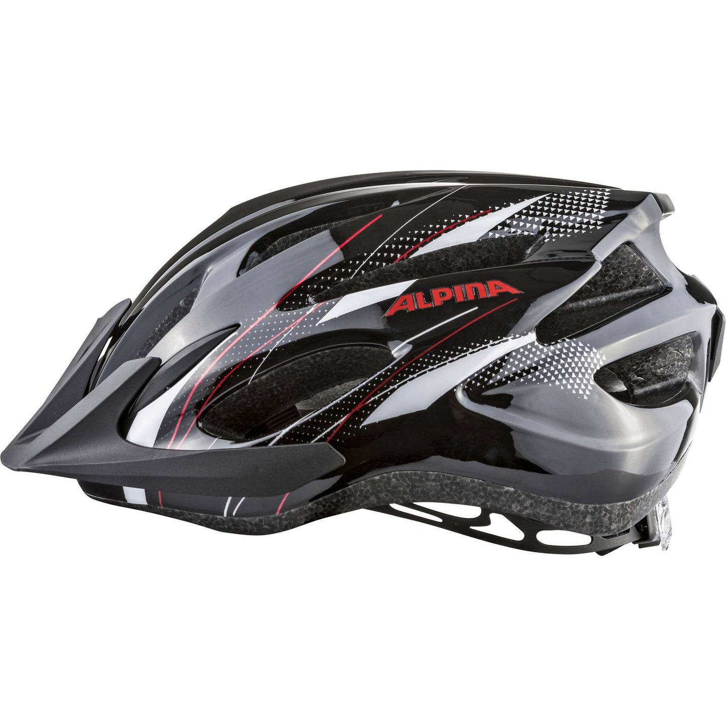 Alpina Helm MTB 17 black-white-red 54-58