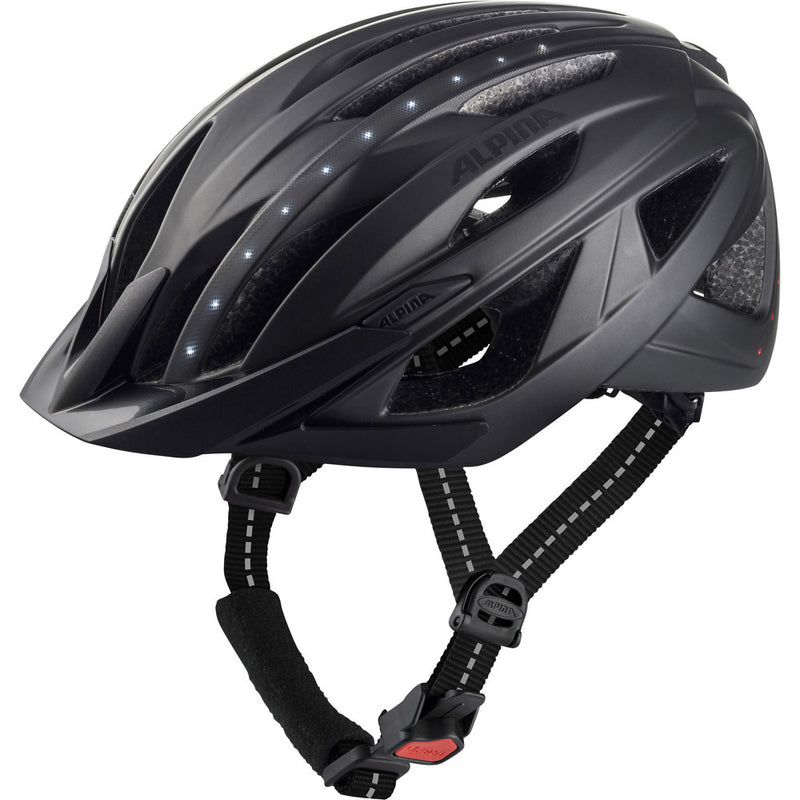 ALPINA HELM HAGA LED NERO MATT 58-63