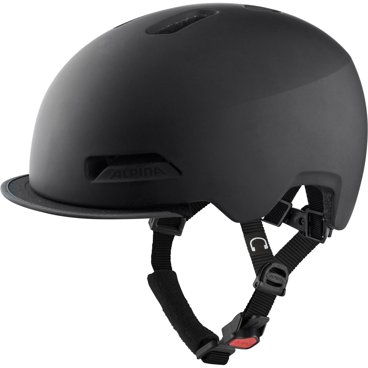 Ropa deportiva olímpica Alpina Sports Urban Helm Brooklyn 52-57 Matt Black