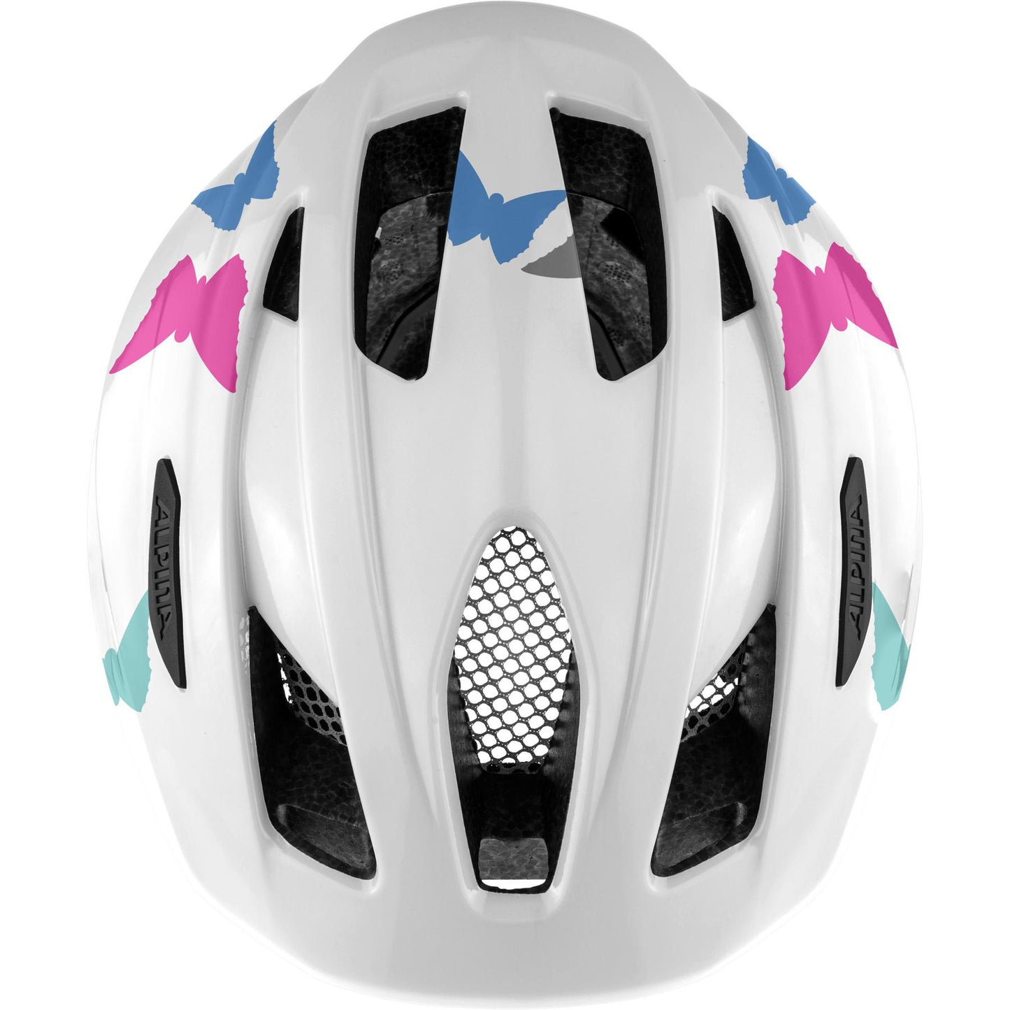 Olympic Sportswear Sports Kinderhelm Pico Pearlwhite Butterflies 50-55
