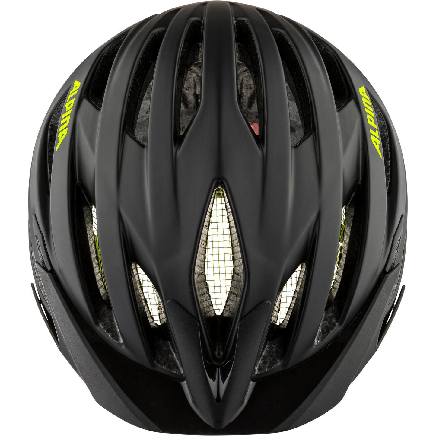 Olympic sportswear Helm Parana black-neon yellow matt 55-59