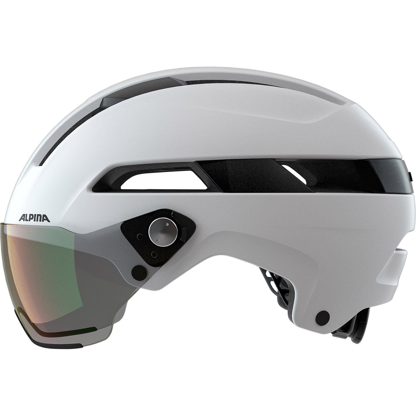 Olympic sportswear alpina sports urban helm soho visor v 55-59 mat wit