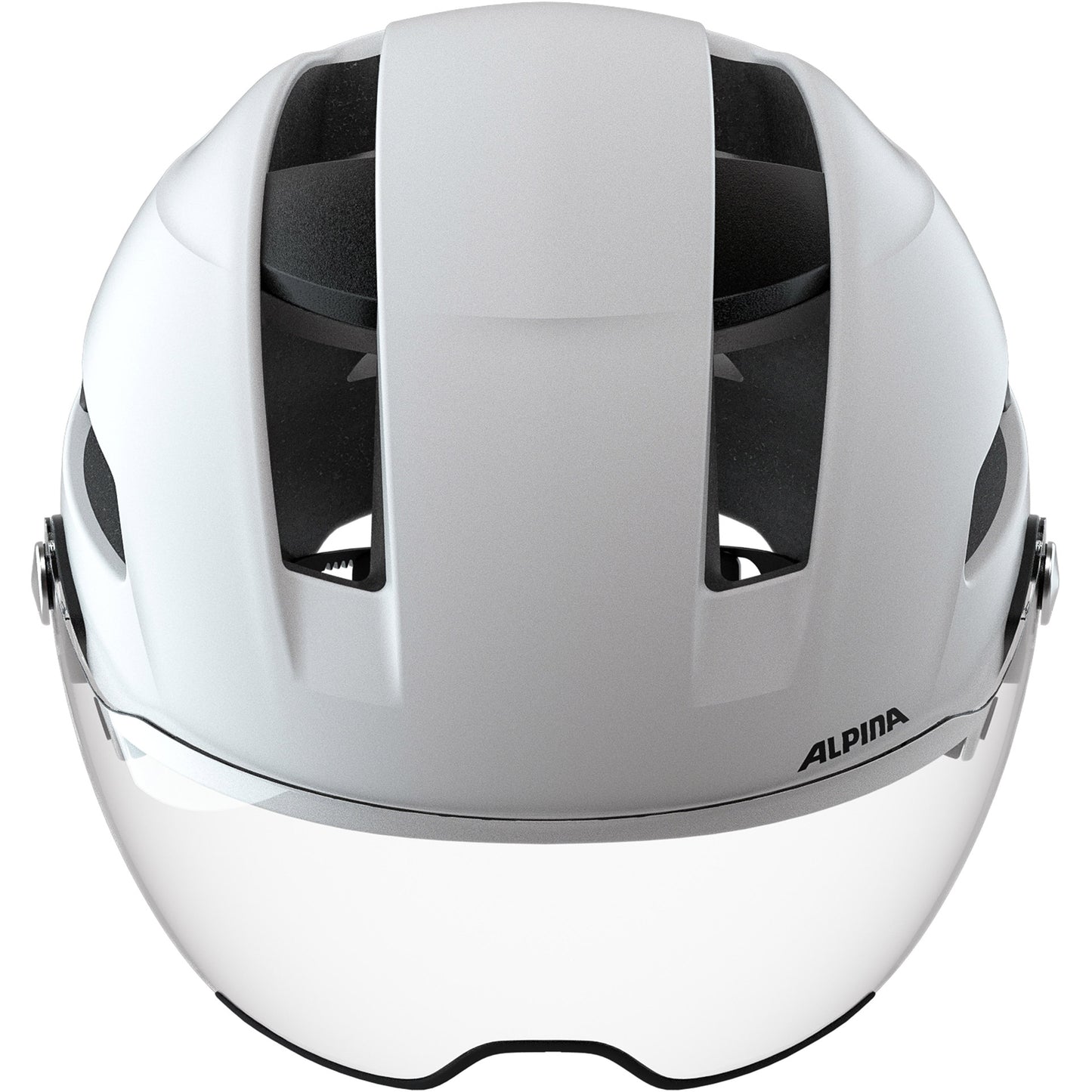 Helm de ropa deportiva olímpica Soho Visor White Matt 51-56