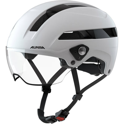 Olympic sportswear alpina sports urban helm soho visor 51-56 mat wit