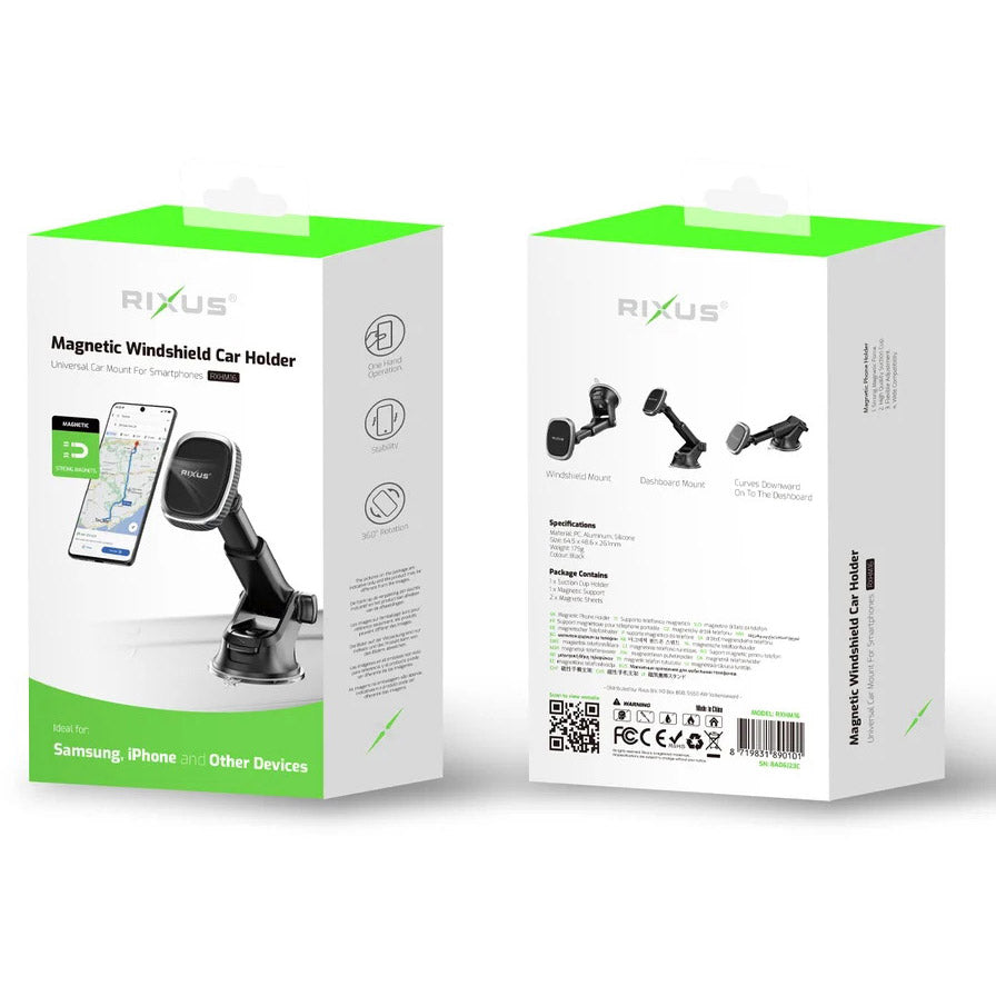 Porta cellulare Olympic Sportswear Rixus rxhm16 cruscotto auto magnetico