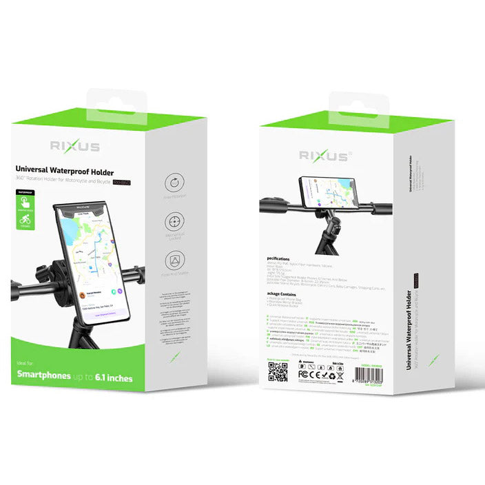 Olympic sportswear rixus telefoonhouder rxhb60 <6,1 waterbest. kantelbaar zwart