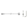 Elvedes Drum Brake Cable interno 2250 mm galvanizado con piezas (en el mapa)