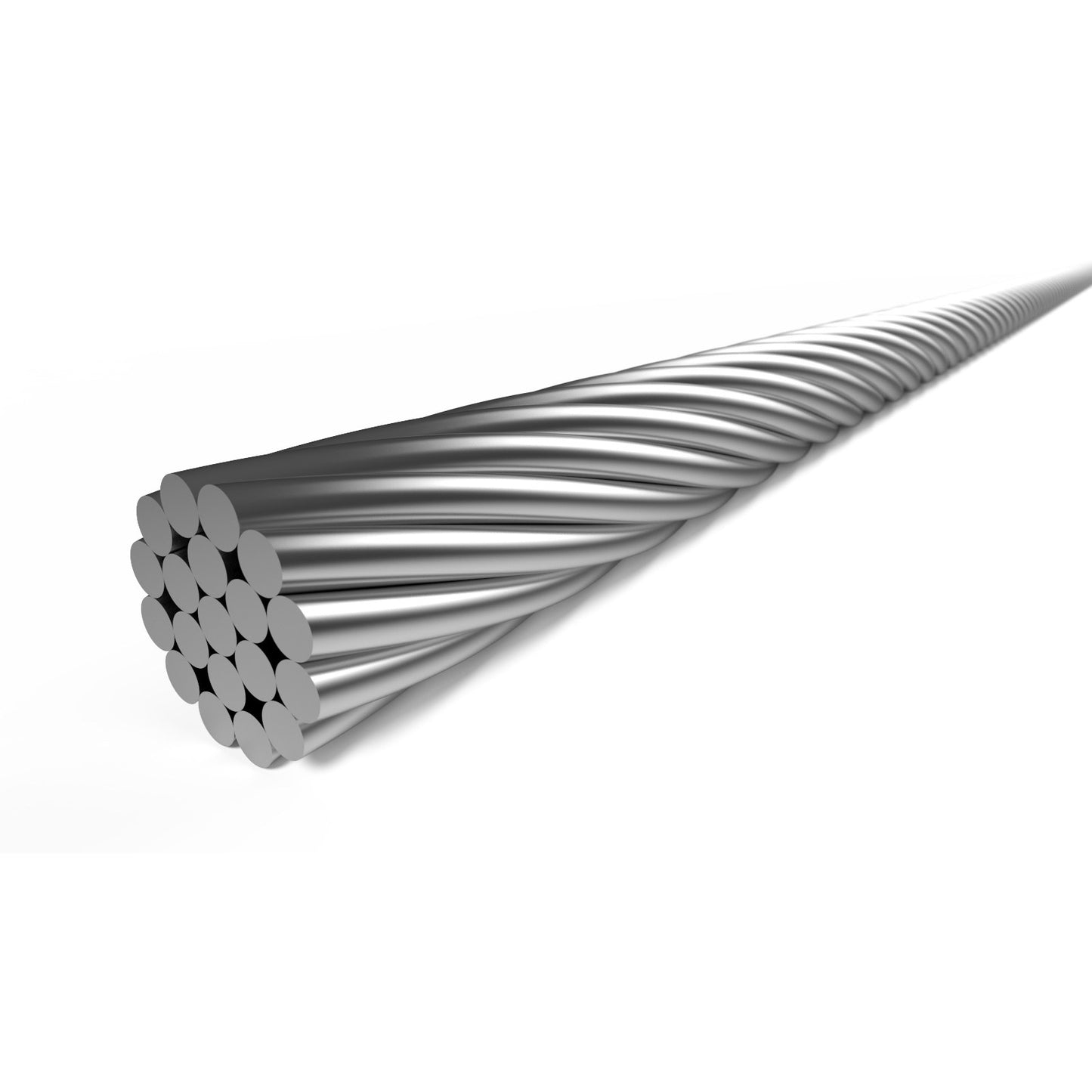 Elvedes Schakel Binnenkabel 3000 mm de acero inoxidable Ø1.1 mm Sram Nippel (en el mapa)