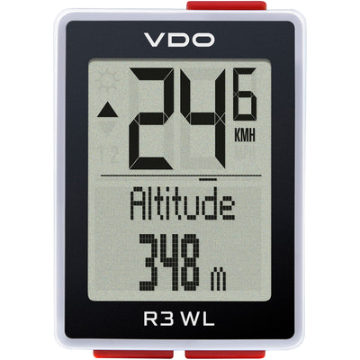 VDO Bicycle Computer R3 WL Wireless Sts
