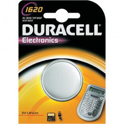 Batteria Duracell DL1620 CR1620 3V litio