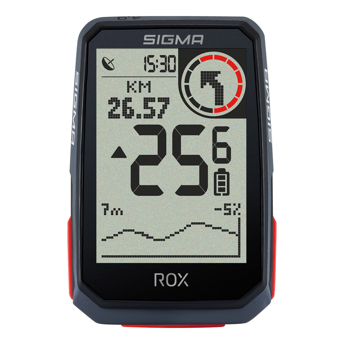 Sigma Rox 4.0 GPS SW HR STOPPER + Ant + Ble Brabstiev