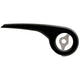 Chain screen 46T Black (+bracket rear bev)