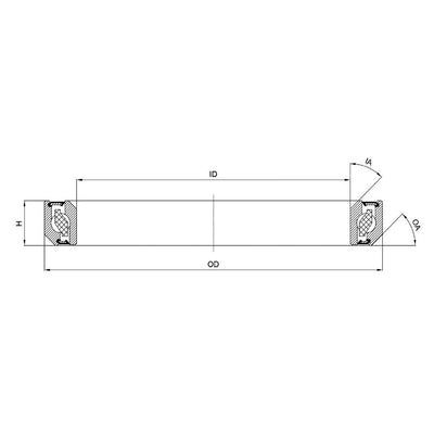 Marwi Balhead inferiore CB-782 40.0x52.0x6.5 36� 45�