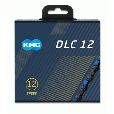 KMC DLC 12 126 Schakels - Bluezwart - Cadena de bicicletas 1 2 x 11 128