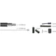 Elvedes Switch Cabel Kit Univ. Nero 2021040