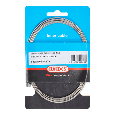 REM Cable de interior Elvedes 2250 mm de acero inoxidable mancha Ø1.5 mm T-T-Tiple (en el mapa)