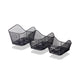 Basil Icon M - Bicycle basket - On the back - Black
