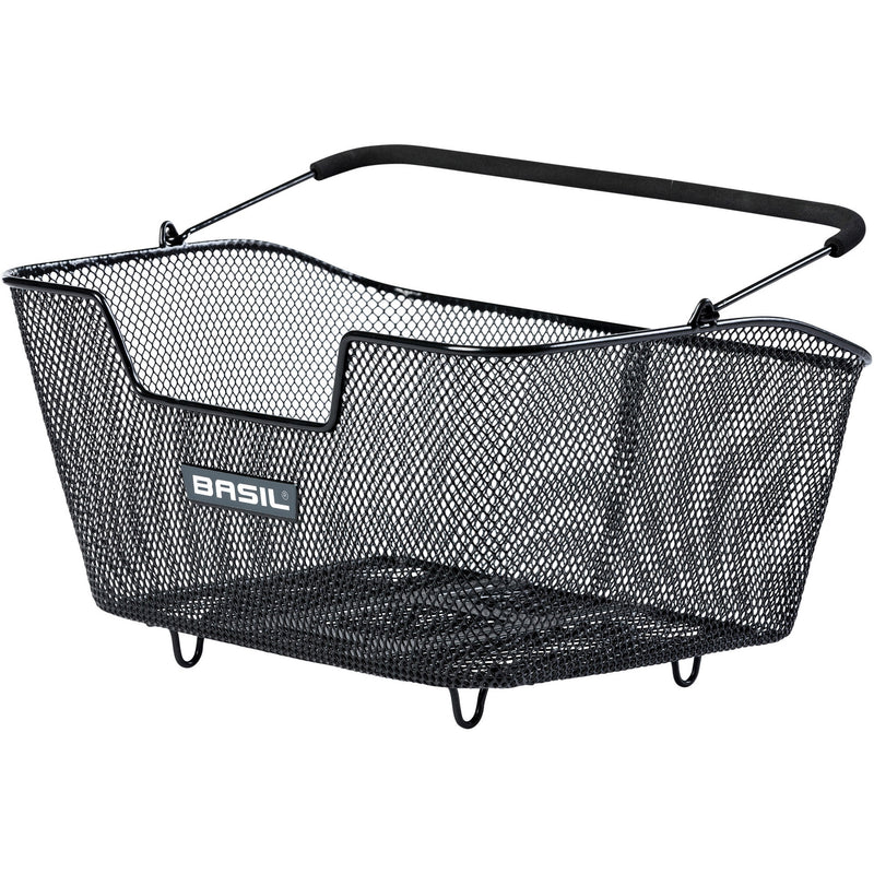 Basil Base M Multi System - Bicycle Basket - En la parte posterior - Negro