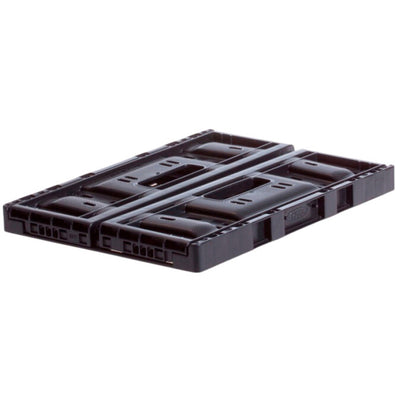 kunststof klapkrat klein 20 liter opvouwbaar zwart