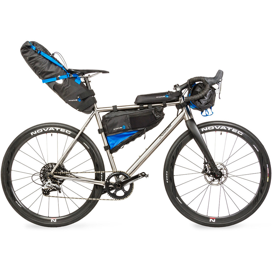 M-Wave Saddle Bag BP 11 litros PVC Negro