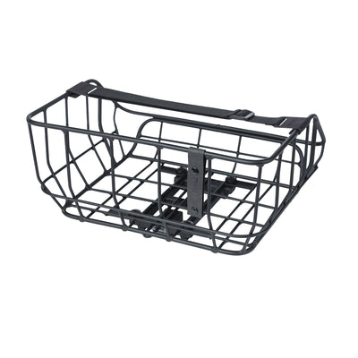 Basil Portland - Bicicleta Basket Mik - En la parte posterior - Mat Black