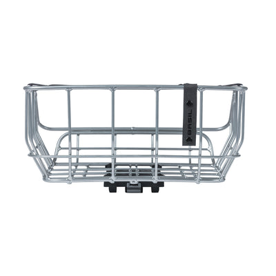 Basil Portland - Bicycle Basket Mik - Sul retro - Chrome
