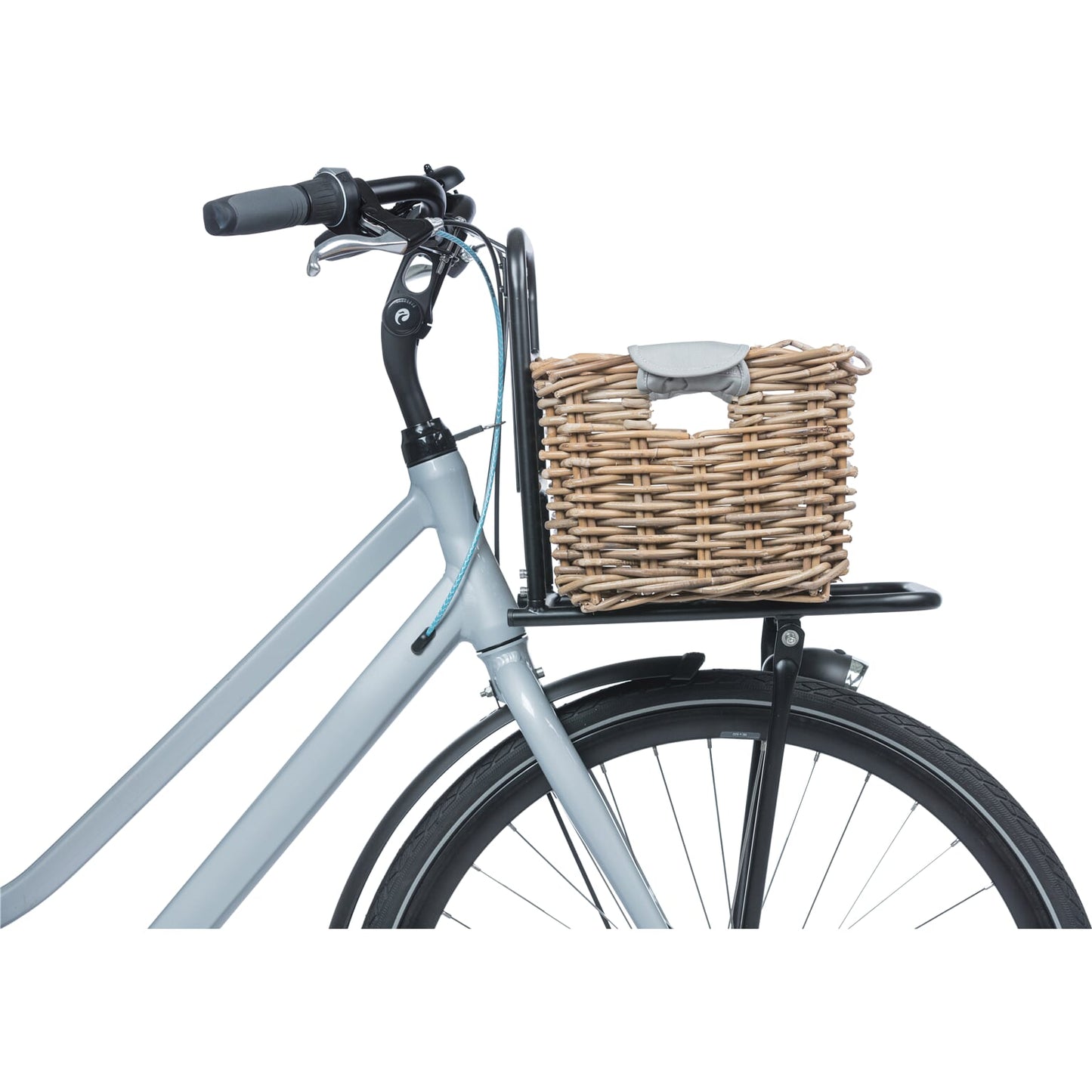 Basil Dorset - cestino per biciclette - medio - grigio