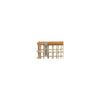 Basil Green Life - cestino per biciclette Rattan - Medium - Terra Naturale Brown