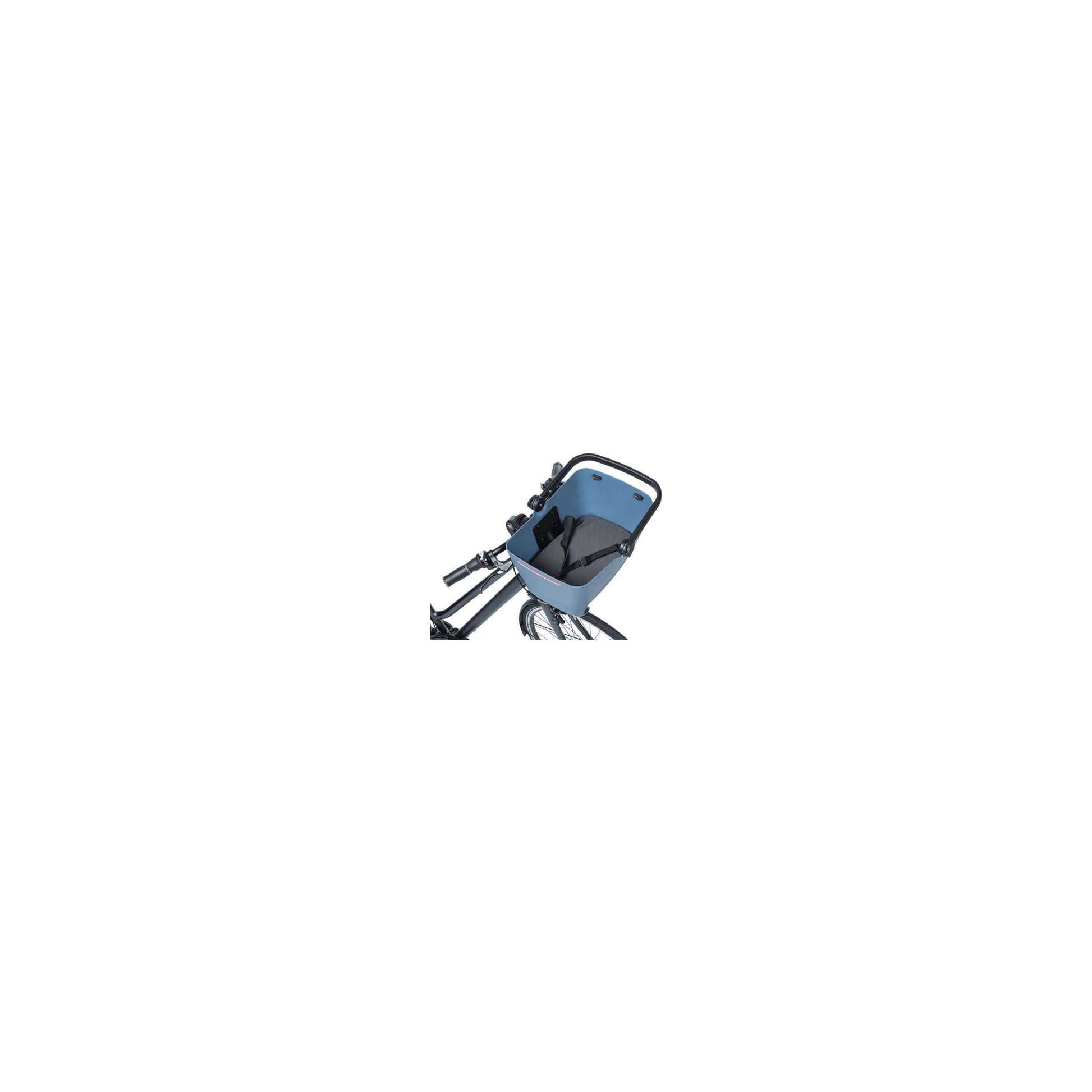 Basil Buddy KF - hondenfietsmand - voorop - faded denim