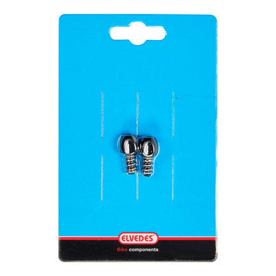 Tornillo de ajuste Elvedes Ø4,3 mm - aluminio (2 piezas)