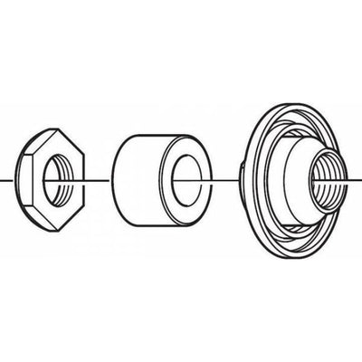Shimano behind Asconus Deore Links Y3SV98020