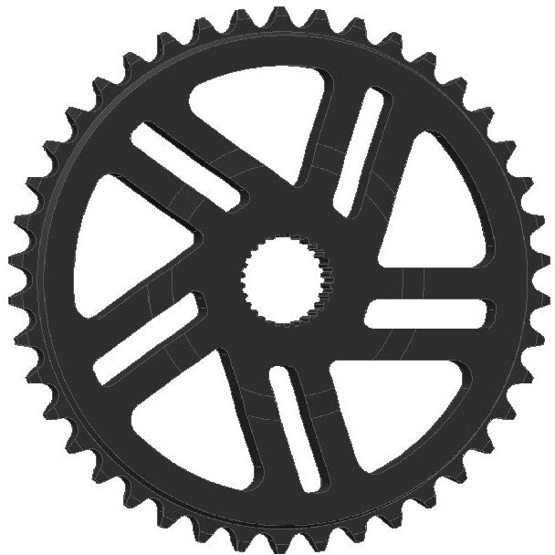 ingranaggio. 4 NW 38T CL47.5 DM 3mm nero